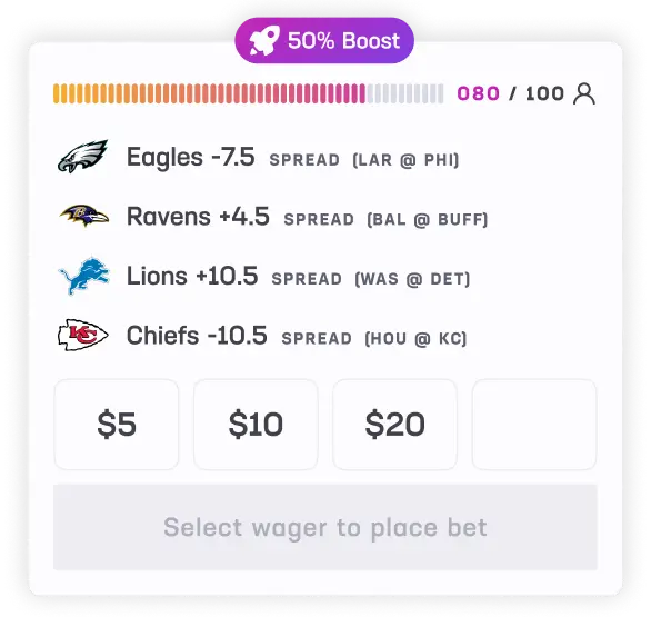 The Hundred bet slip